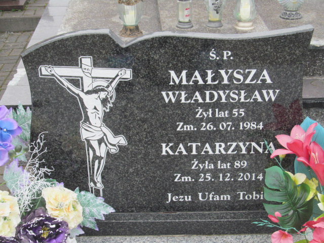 Katarzyna Małysza 1925 Bukowa - Grobonet - Wyszukiwarka osób pochowanych