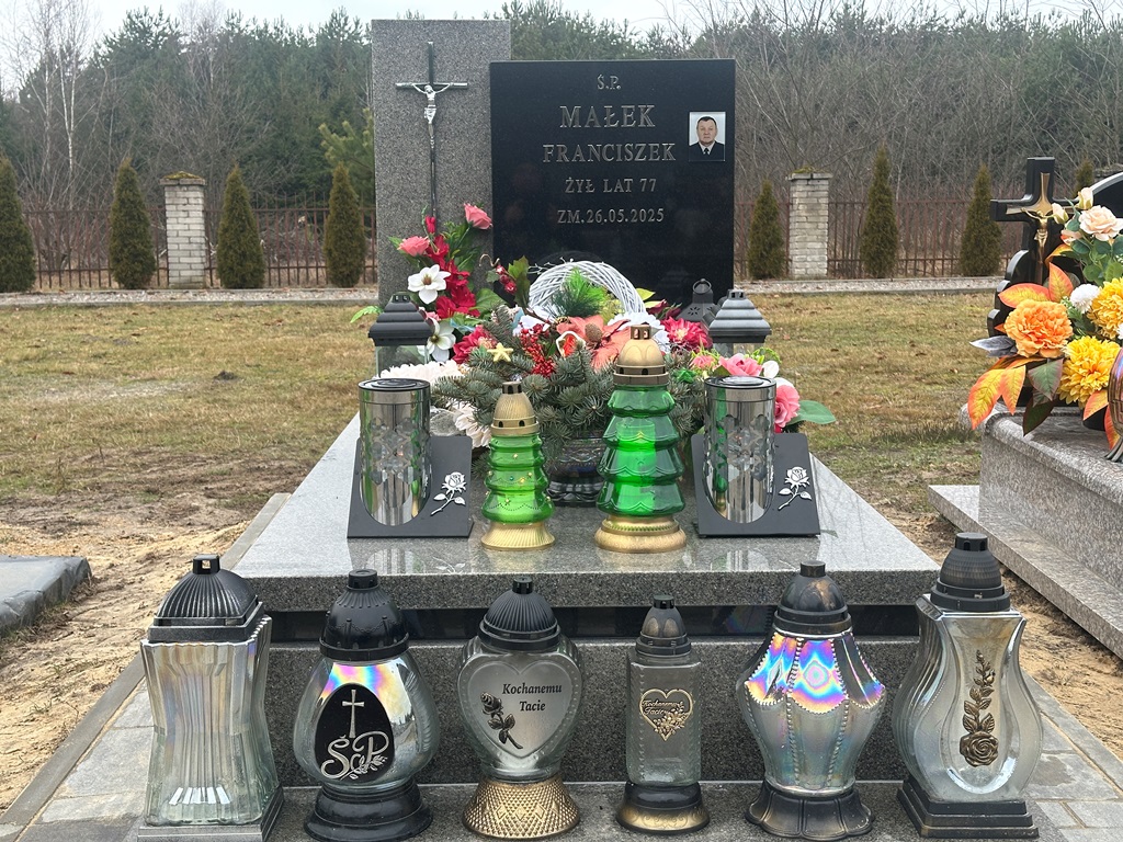 Grób Franciszek Małek