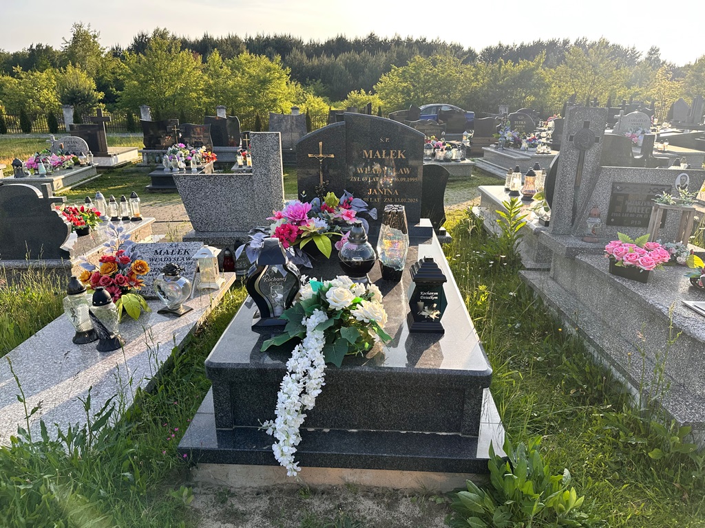 Grób Janina Małek