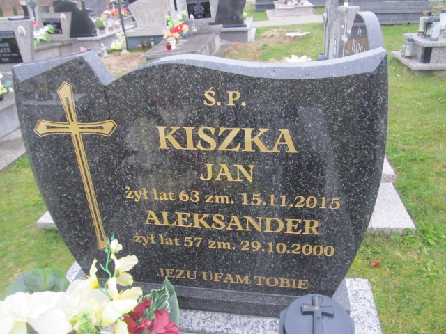 Aleksander Kiszka 1943 Bukowa - Grobonet - Wyszukiwarka osób pochowanych
